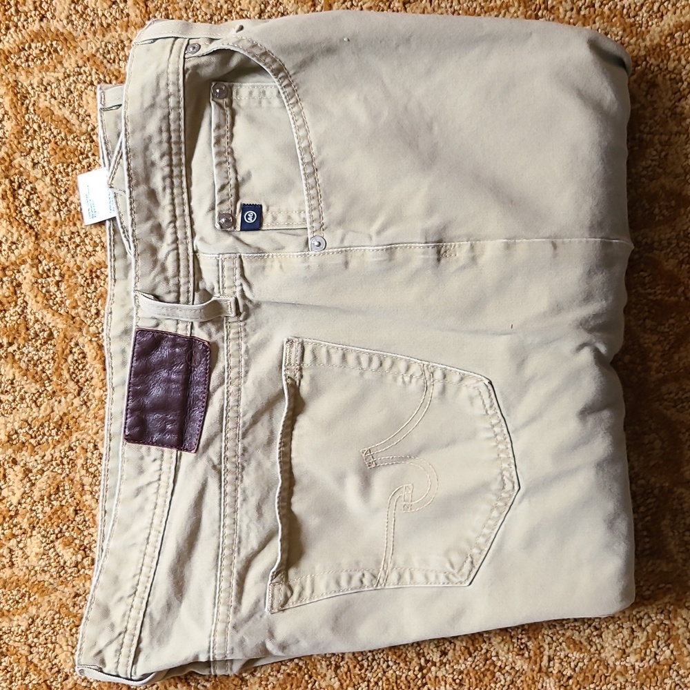 AG Graduate 40R Jeans Tan